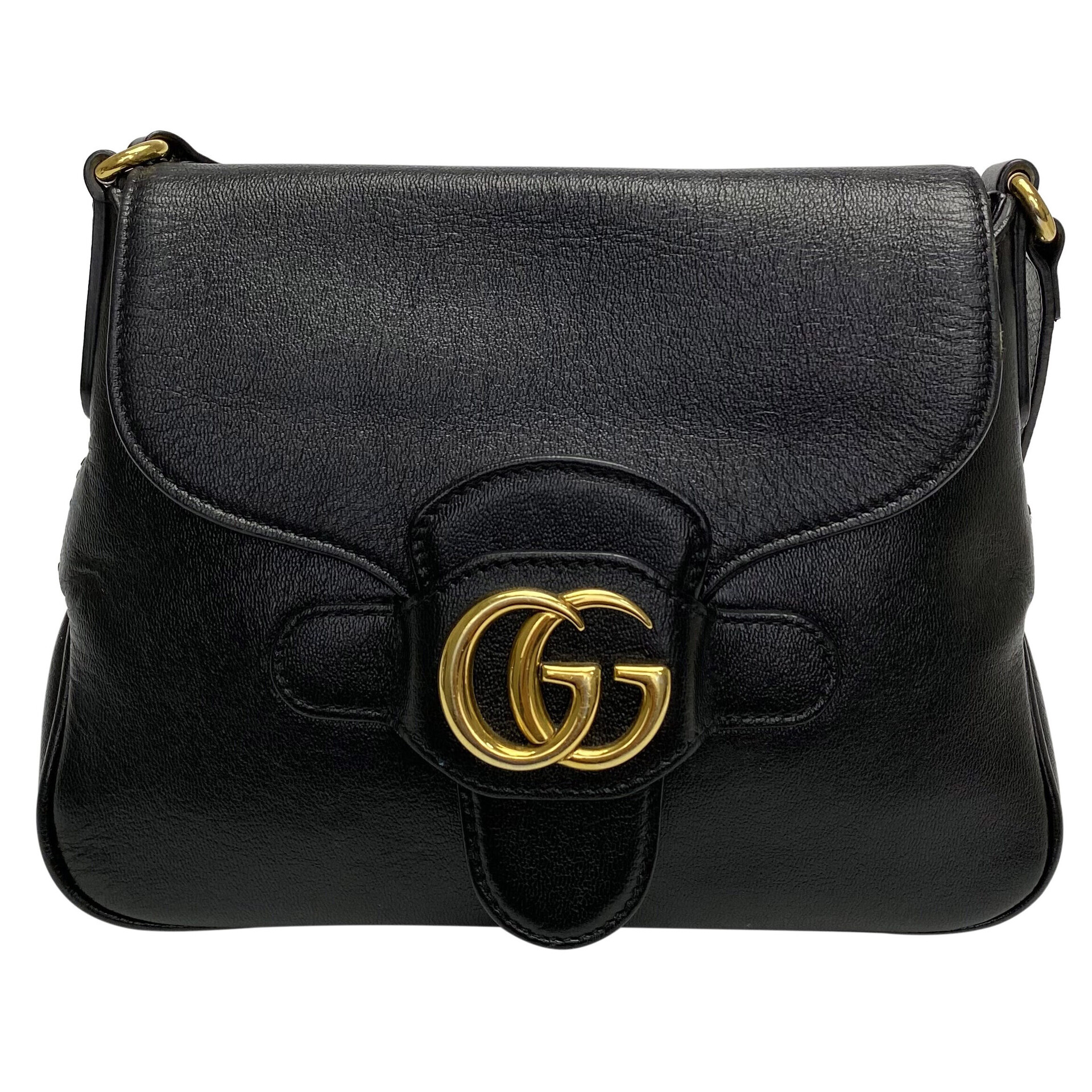 Bolsa Gucci Dahlia Crossbody Preta