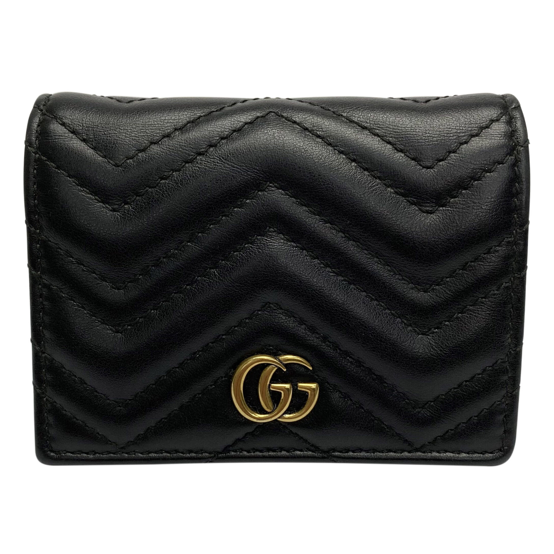 Carteira Gucci GG Marmont Preta