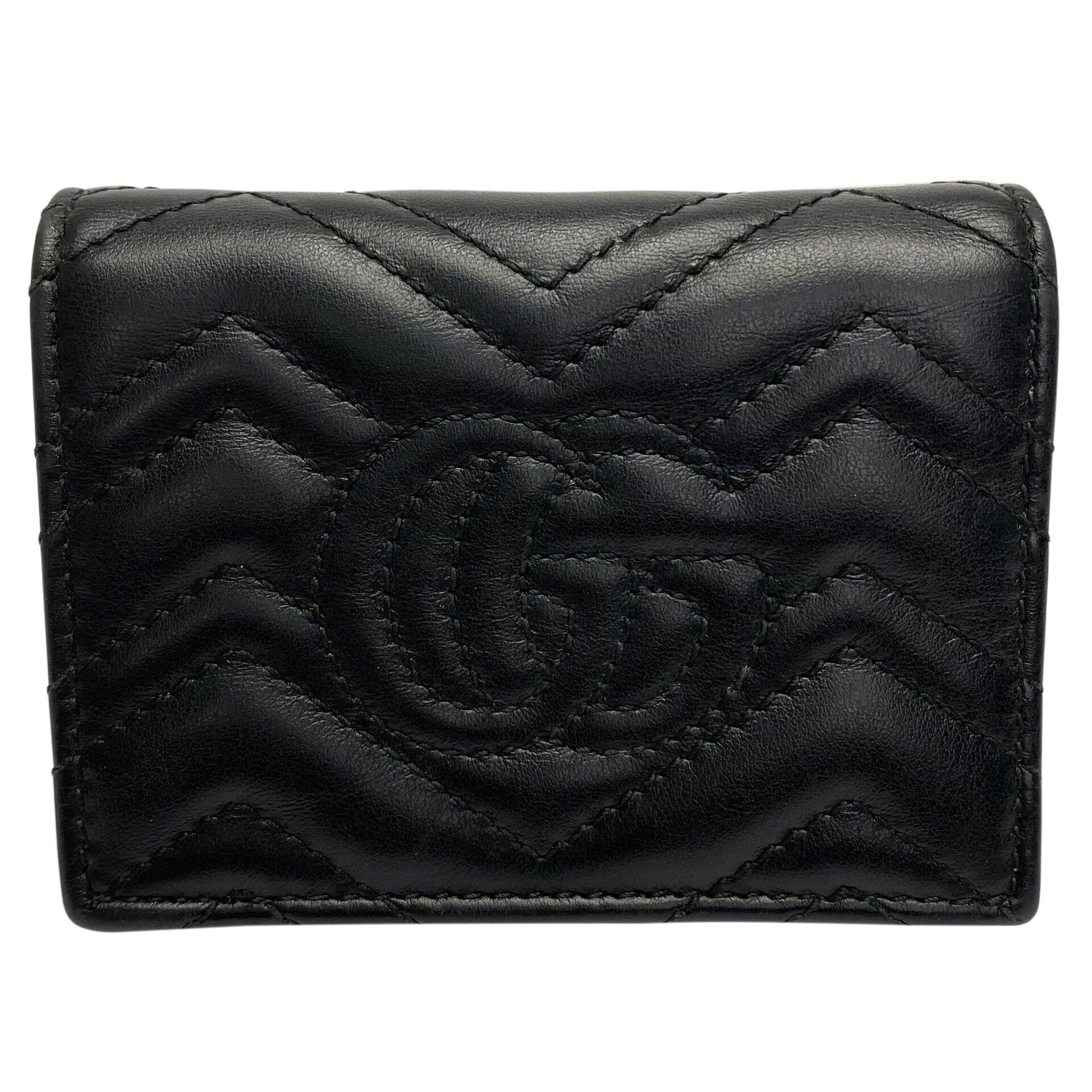 Carteira Gucci GG Marmont Preta