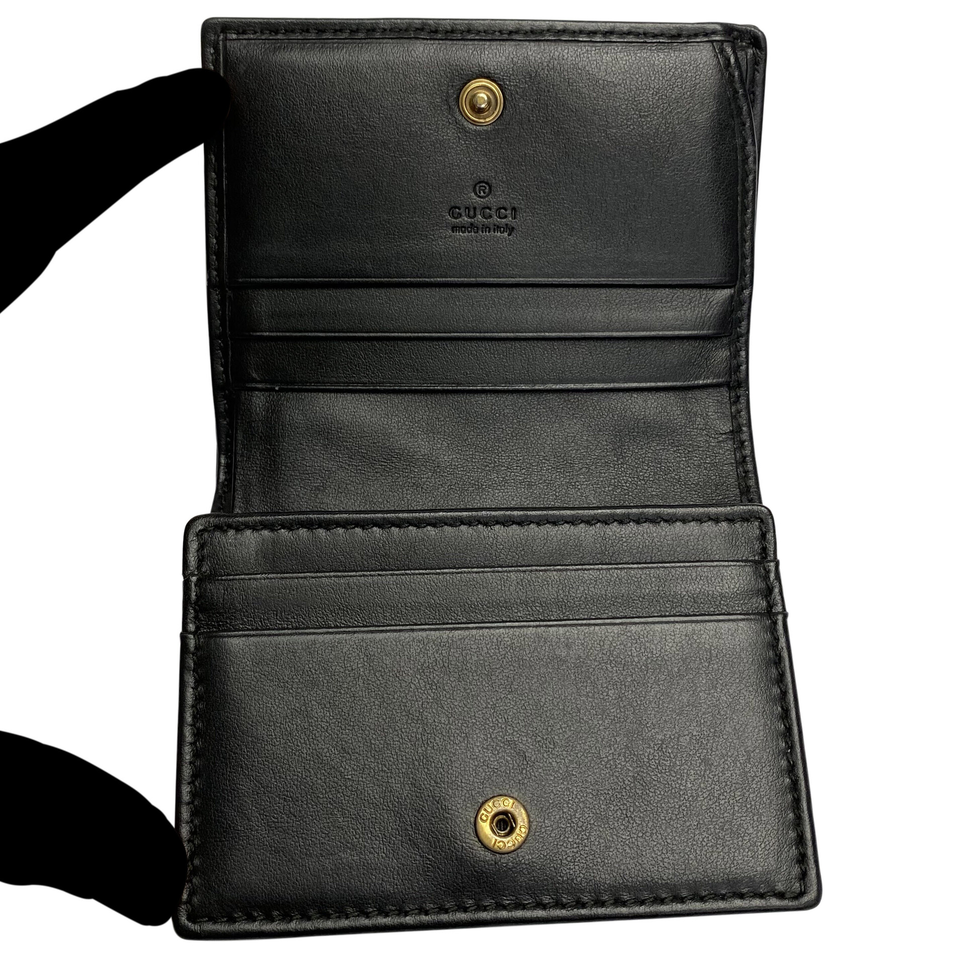 Carteira Gucci GG Marmont Preta