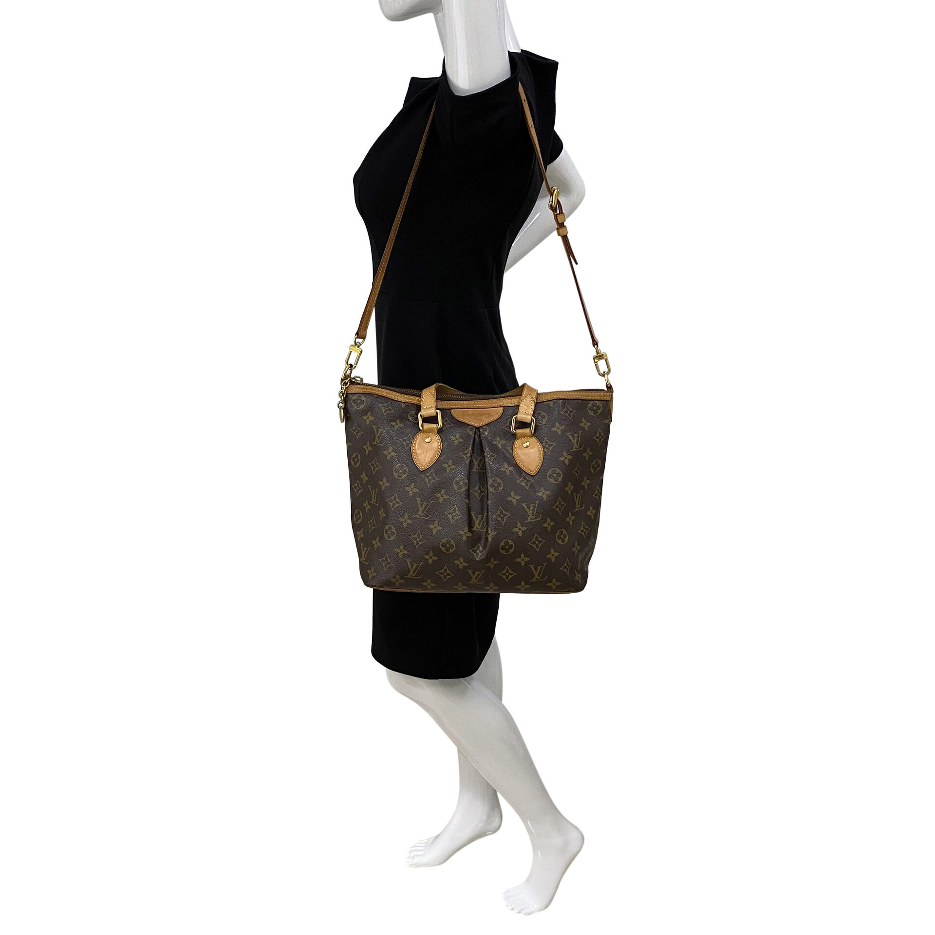 Bolsa Louis Vuitton Palermo Monograma