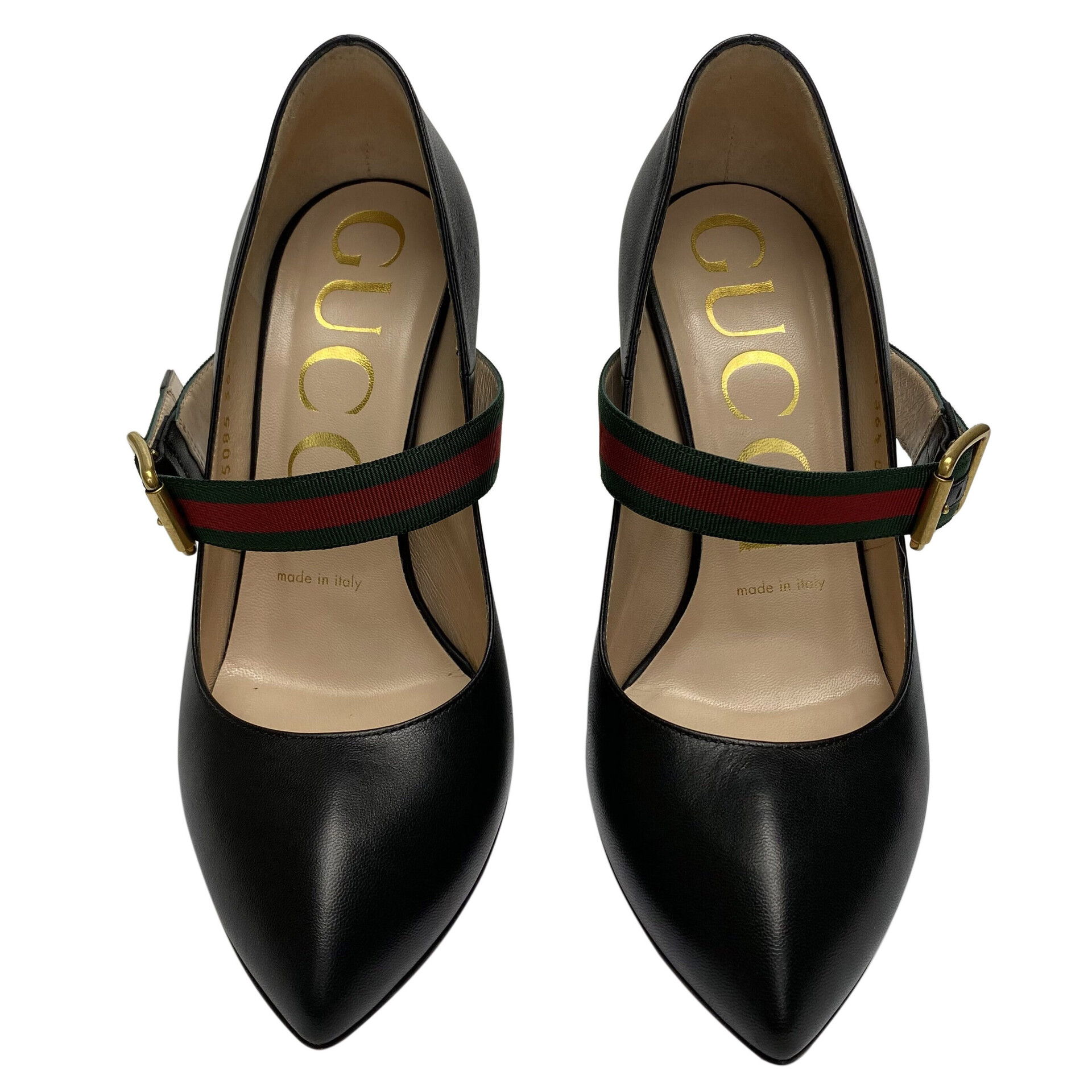 Scarpin Gucci Sylvie Preto