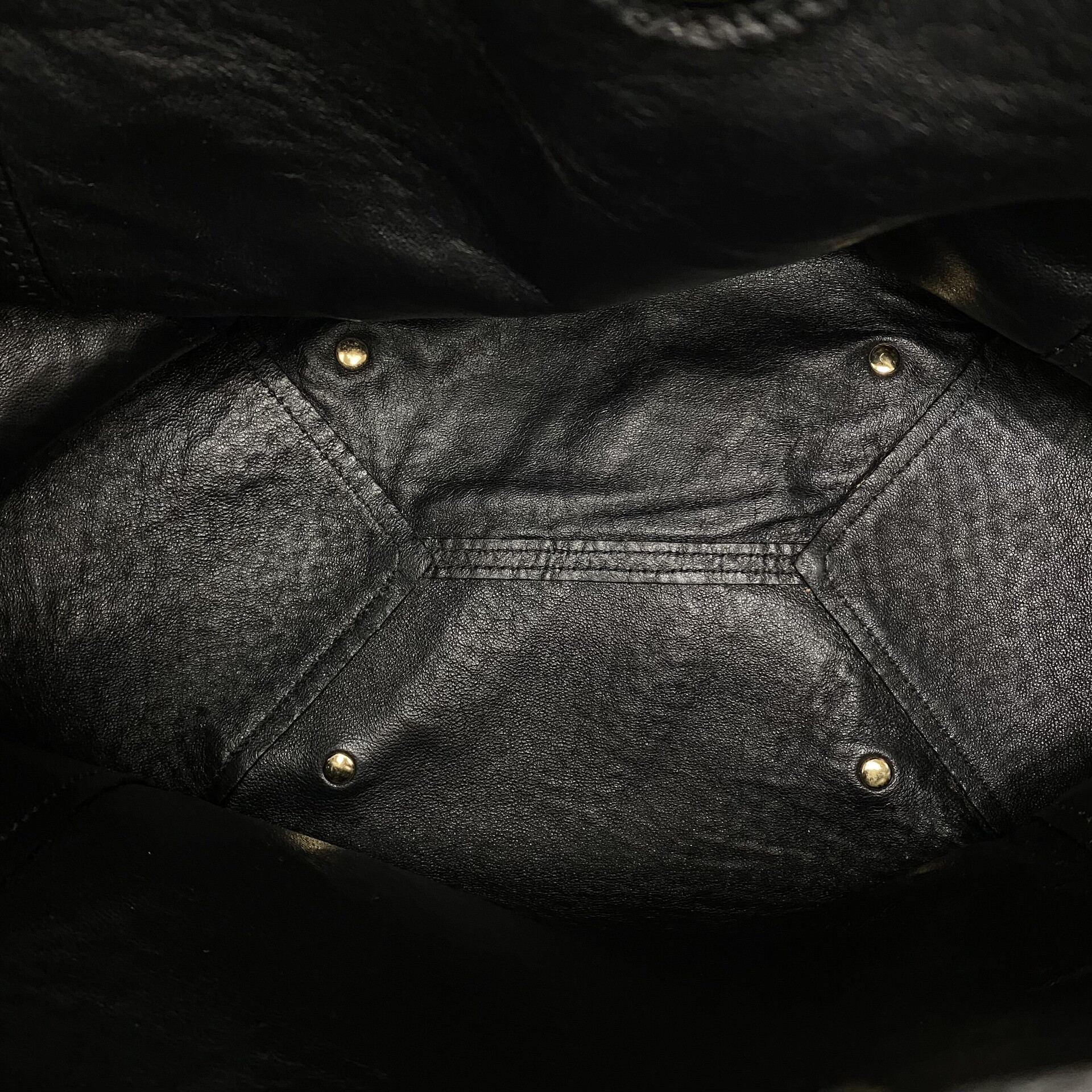 Bolsa Burberry Couro Preto
