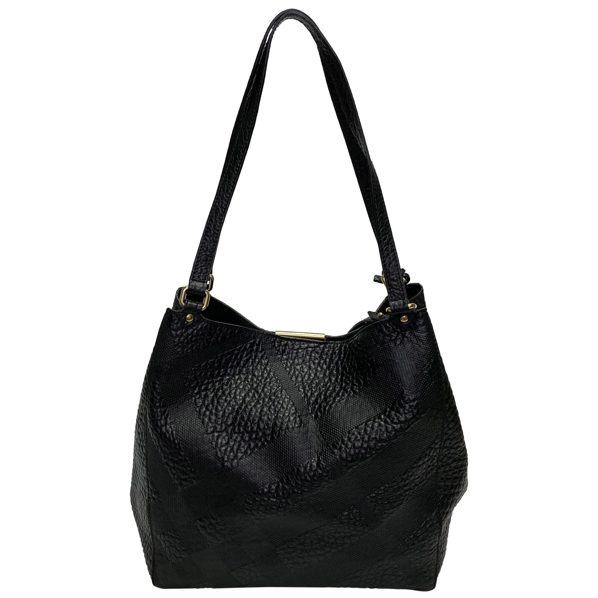 Bolsa Burberry Couro Preto