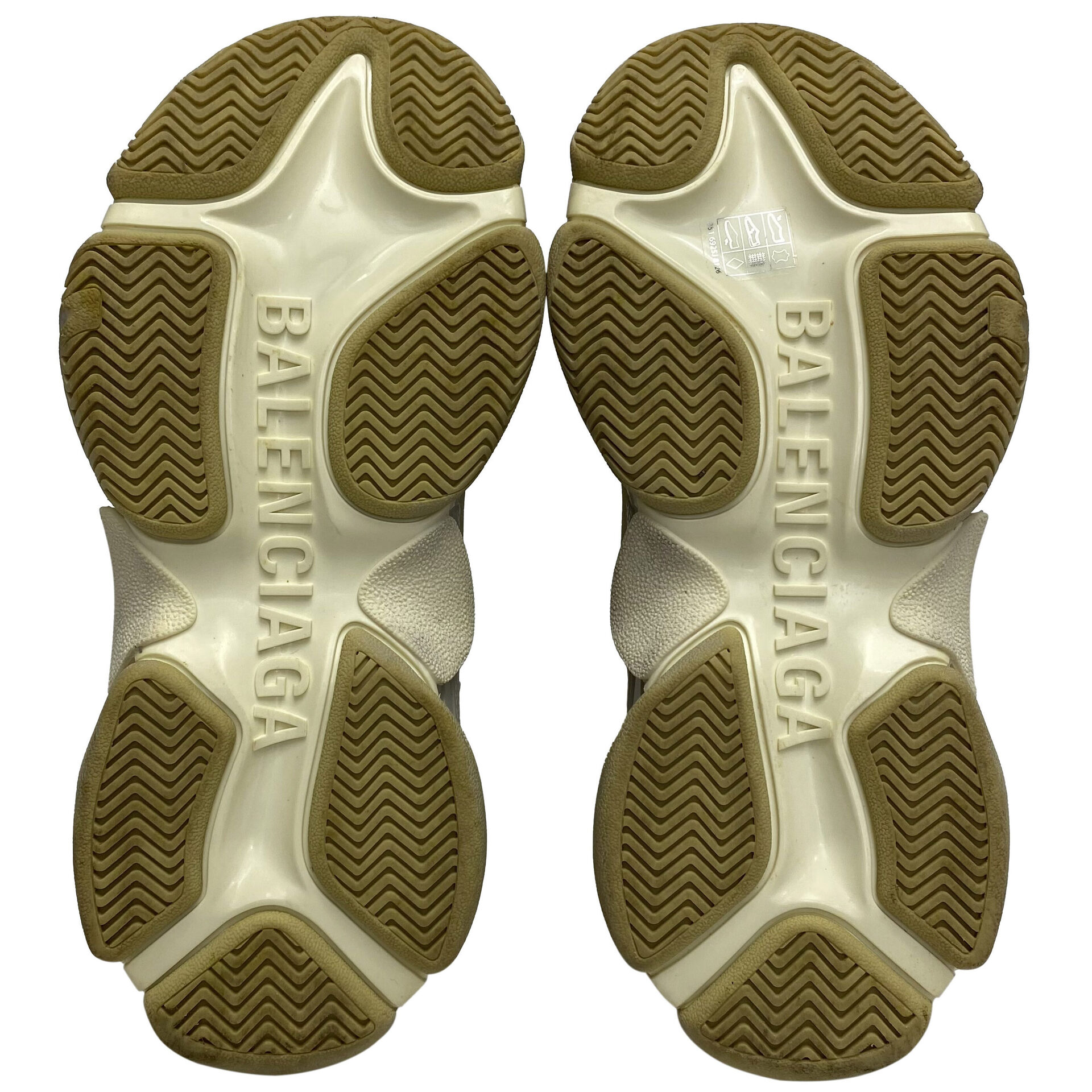 Tênis Gucci X Balenciaga Triple S Flora