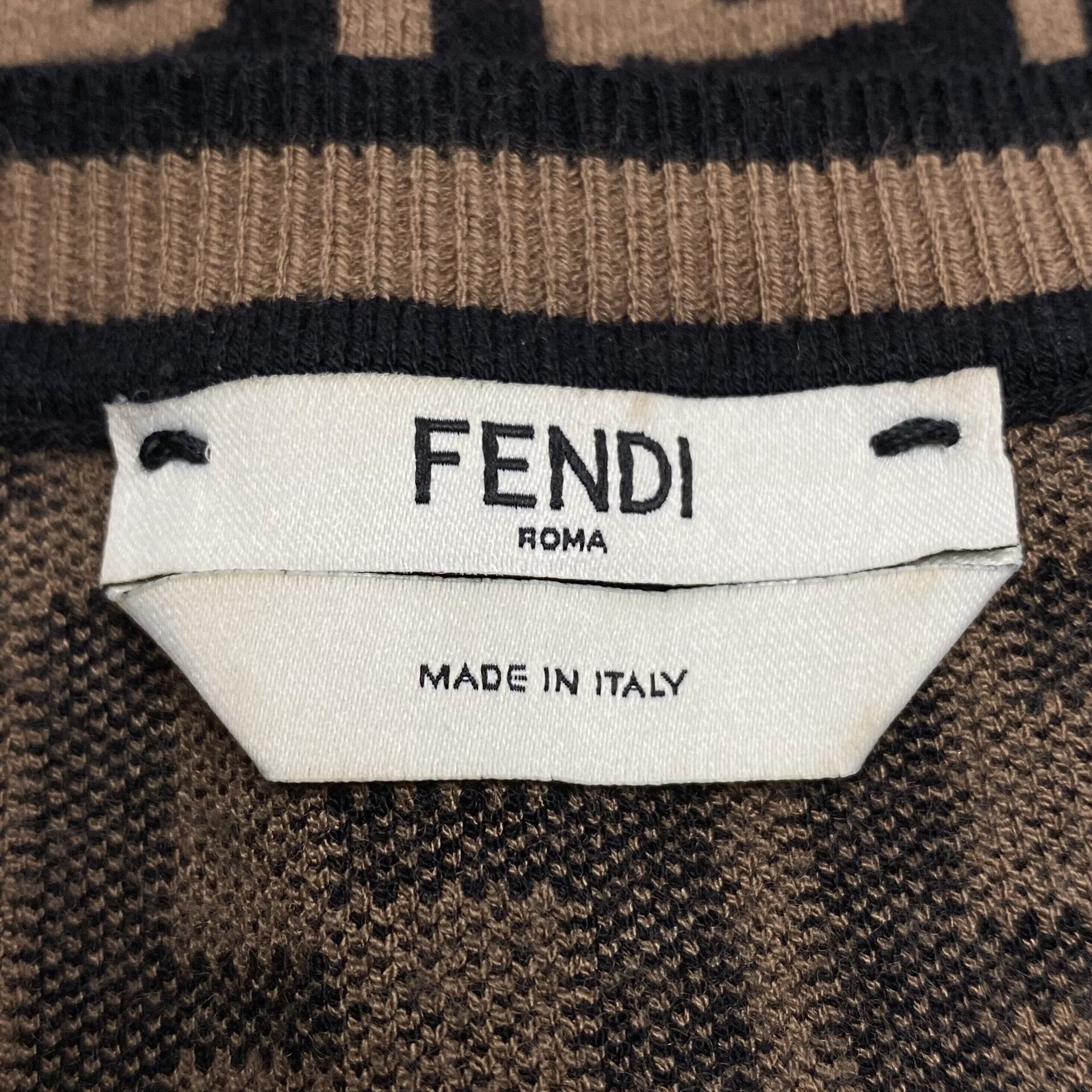 Blusa Fendi FF Logo Zucca