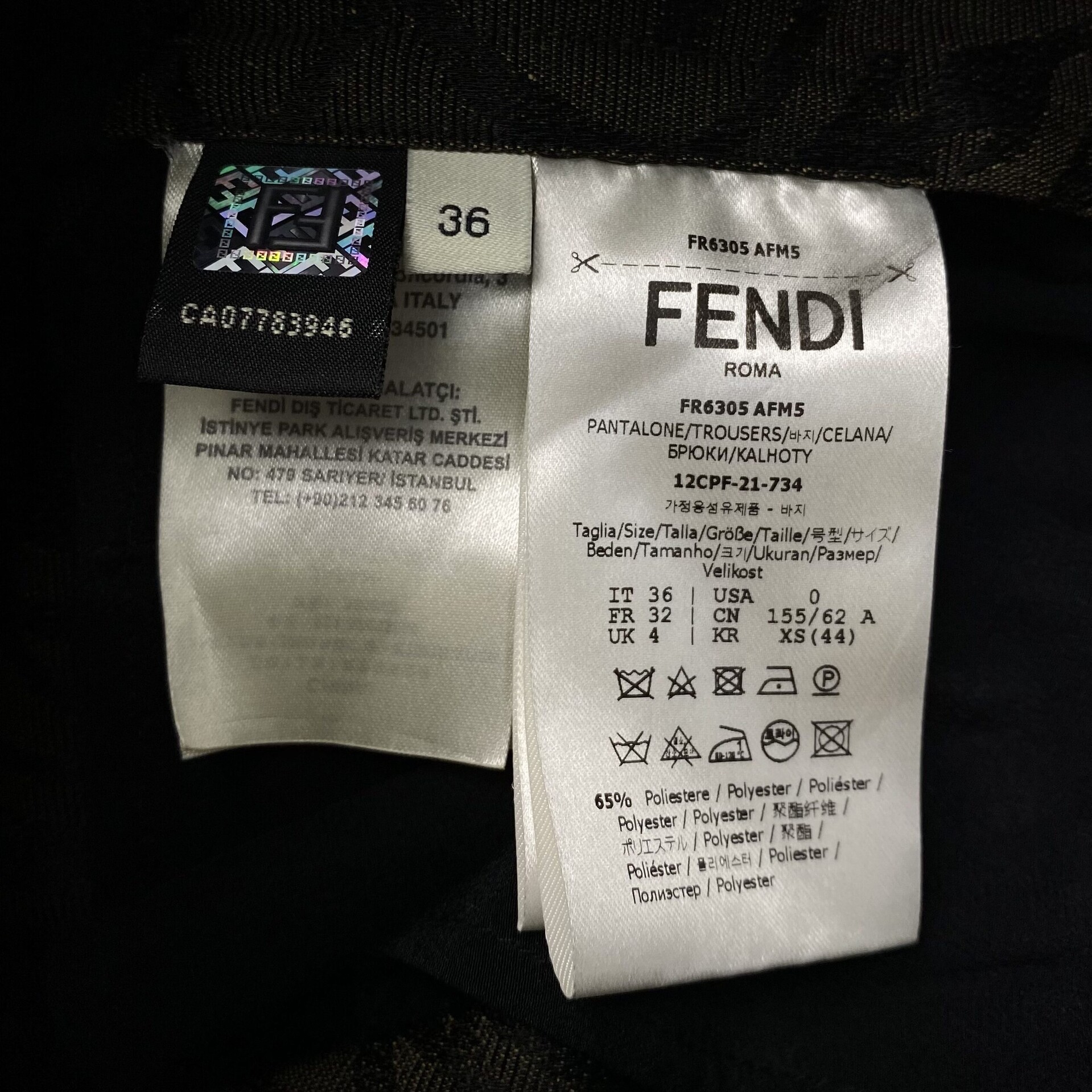 Short Fendi Monograma