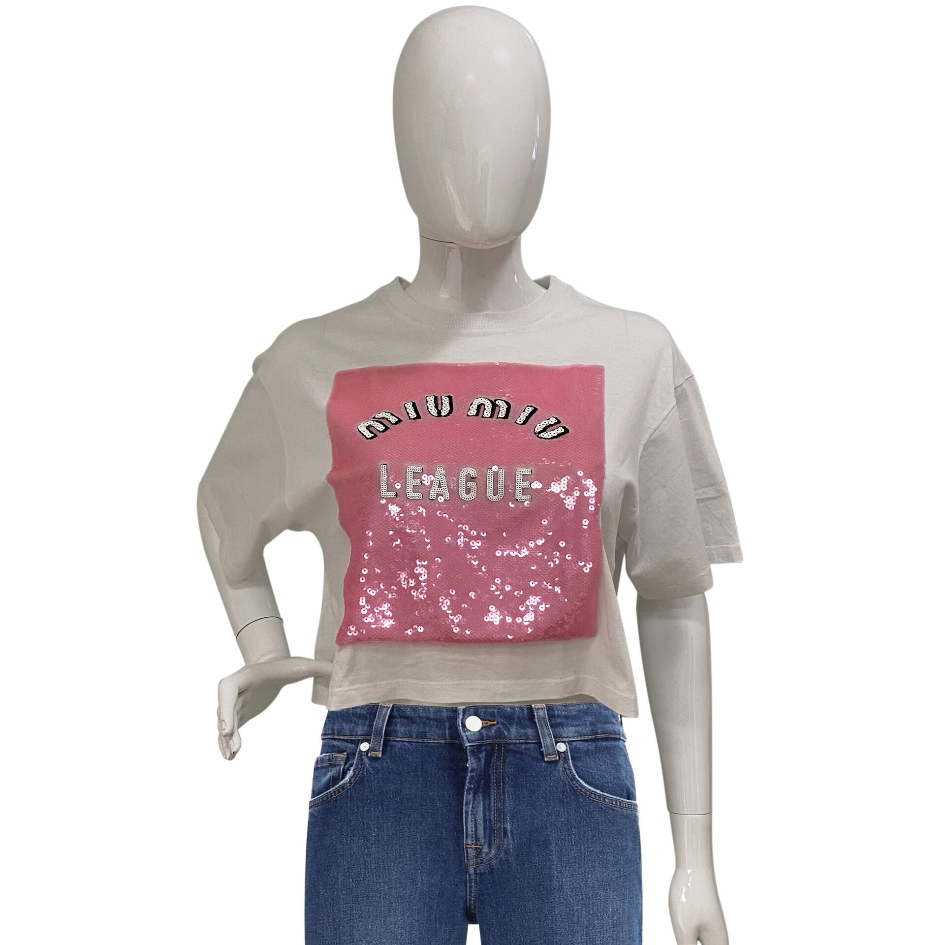 Cropped Miu Miu