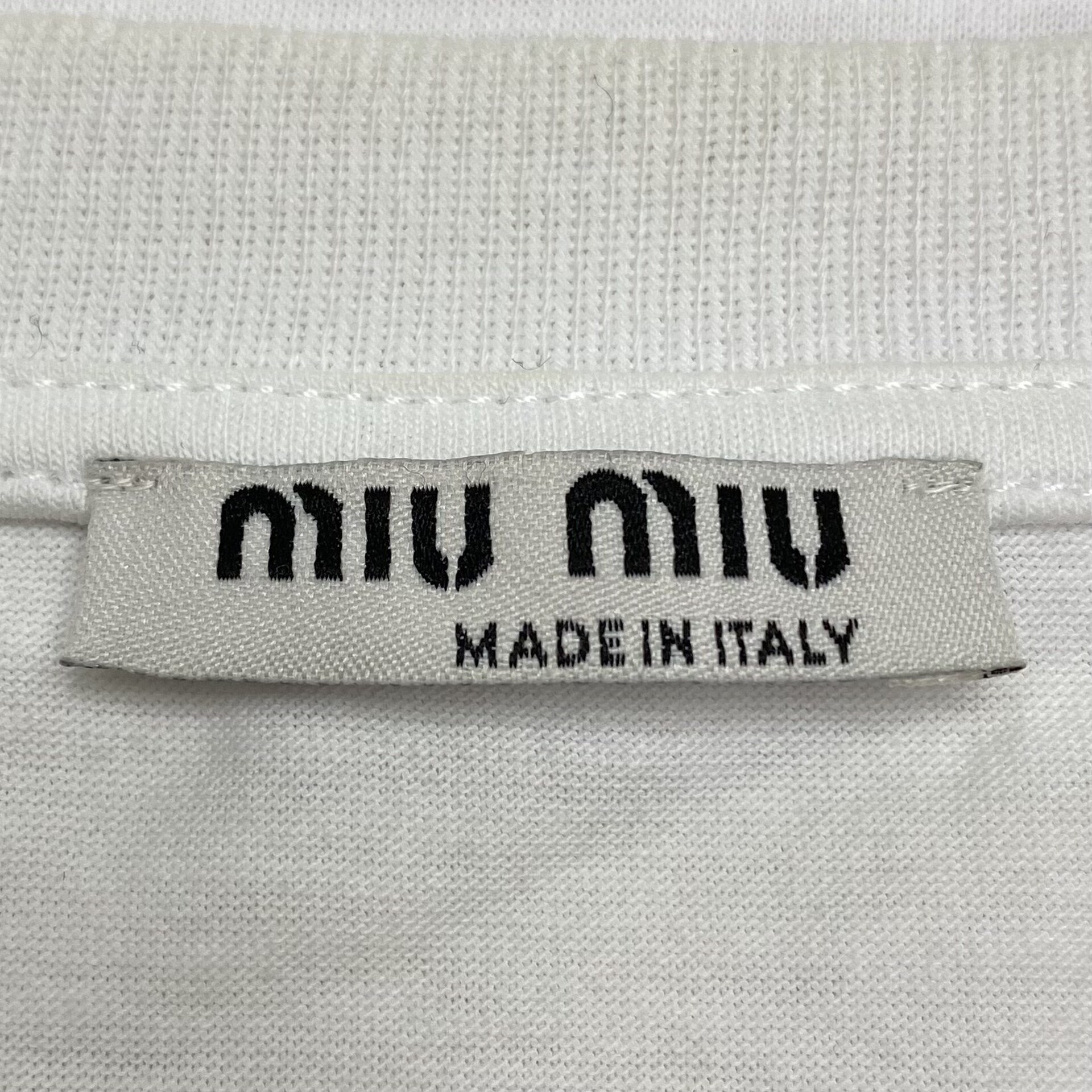 Cropped Miu Miu