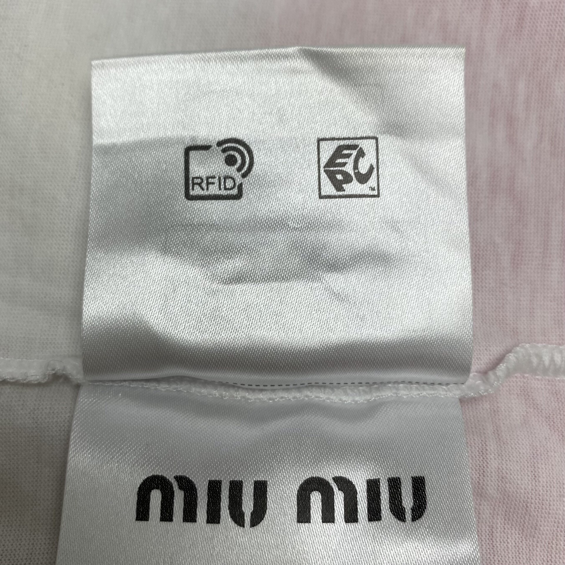 Cropped Miu Miu
