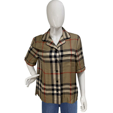 Camisa Burberry Xadrez