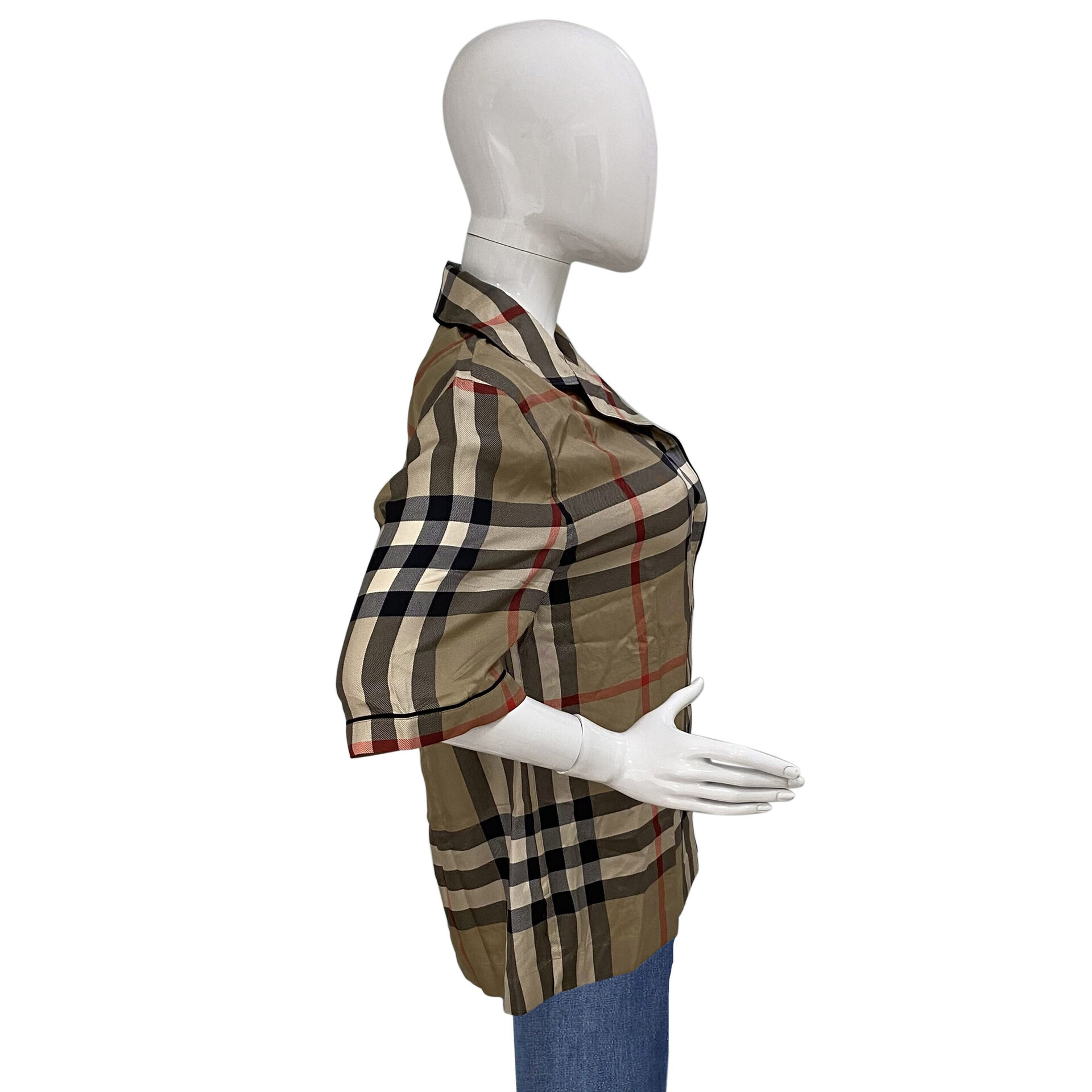 Camisa Burberry Xadrez