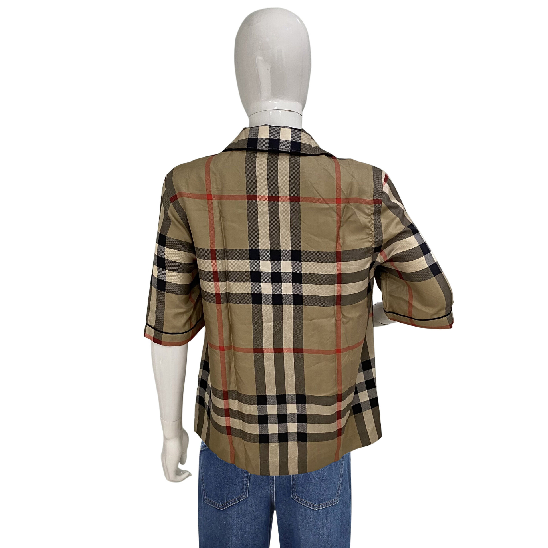 Camisa Burberry Xadrez