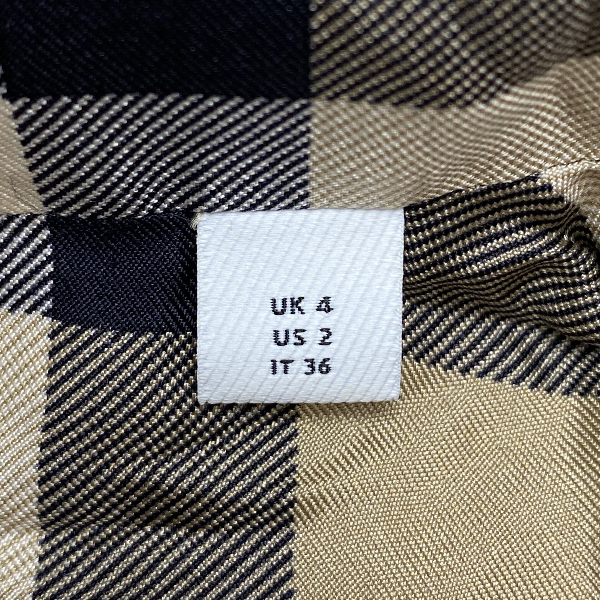 Camisa Burberry Xadrez