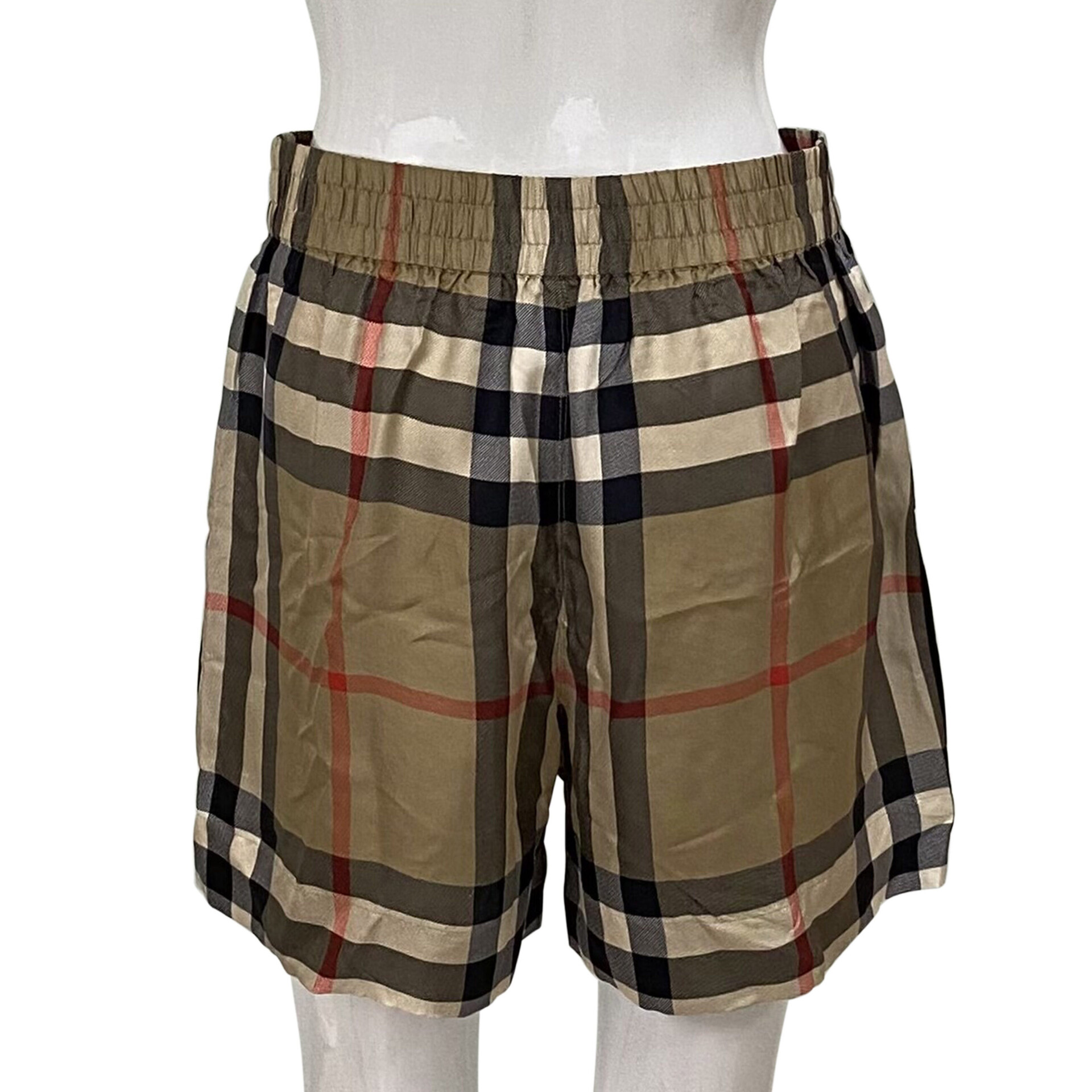 Short Burberry Xadrez