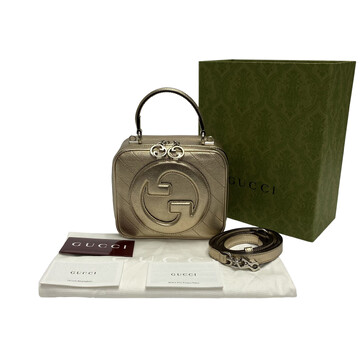 Bolsa Gucci Blondie Tote Dourada