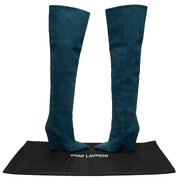 Bota Saint Laurent Niki Azul