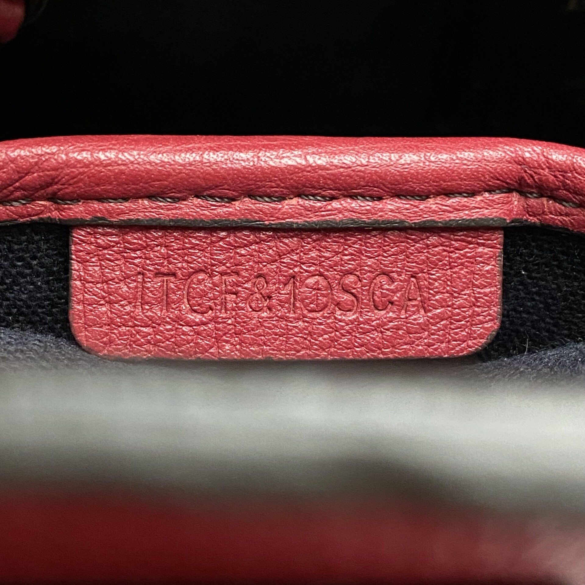 Bolsa Burberry Banner Vermelha