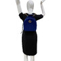 Mochila Gucci GG Marmont Veludo Azul