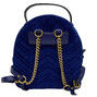 Mochila Gucci GG Marmont Veludo Azul