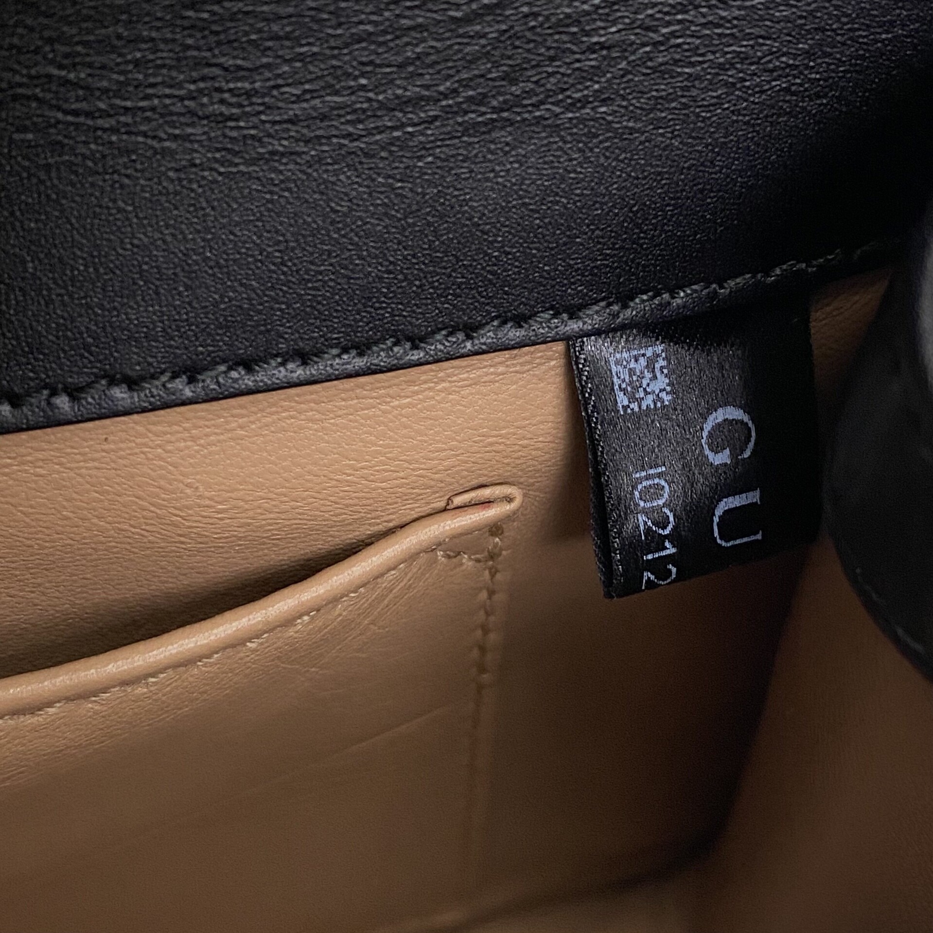 Bolsa Gucci Snakeskin-Trimmed