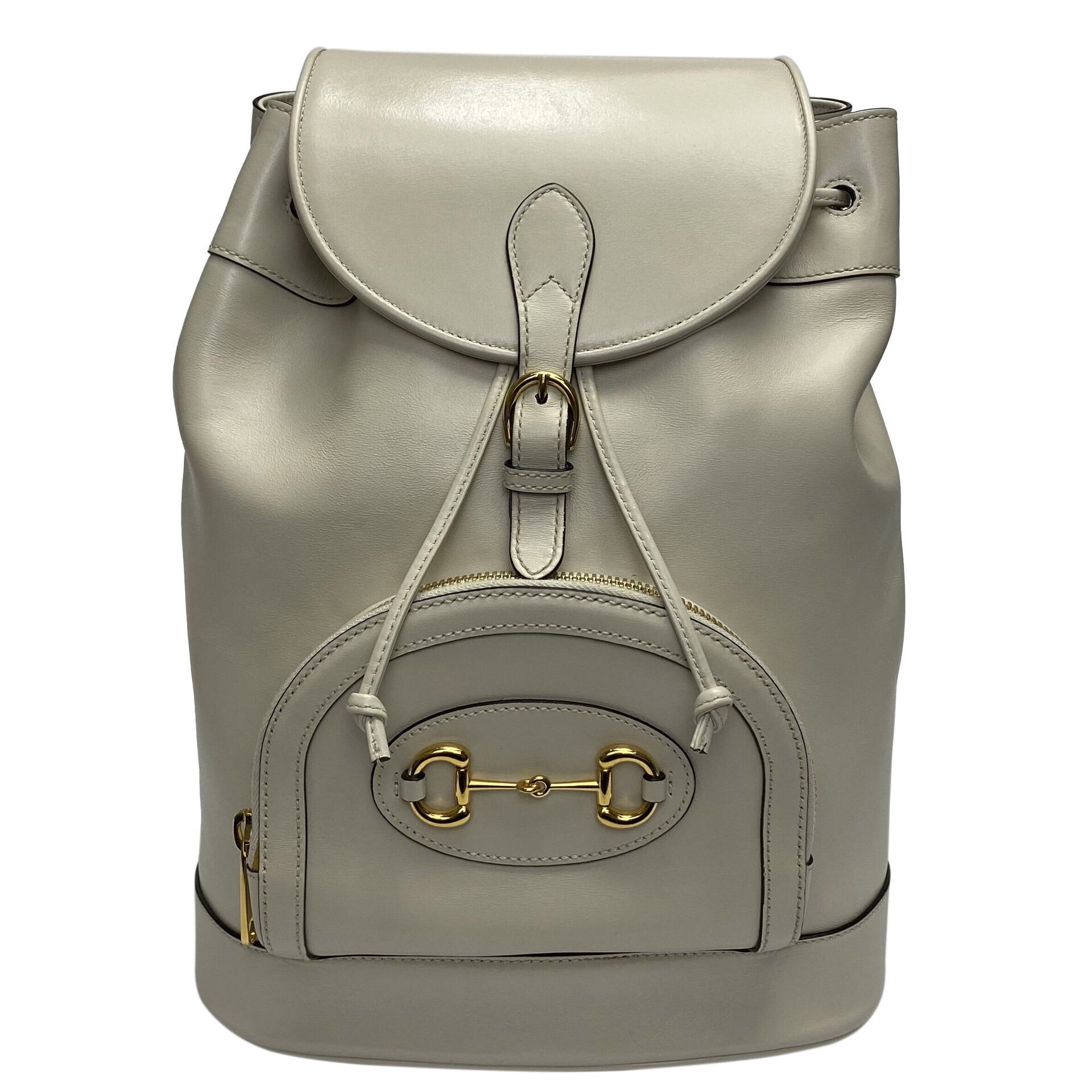 Mochila Gucci 1955 Horsebit Off White