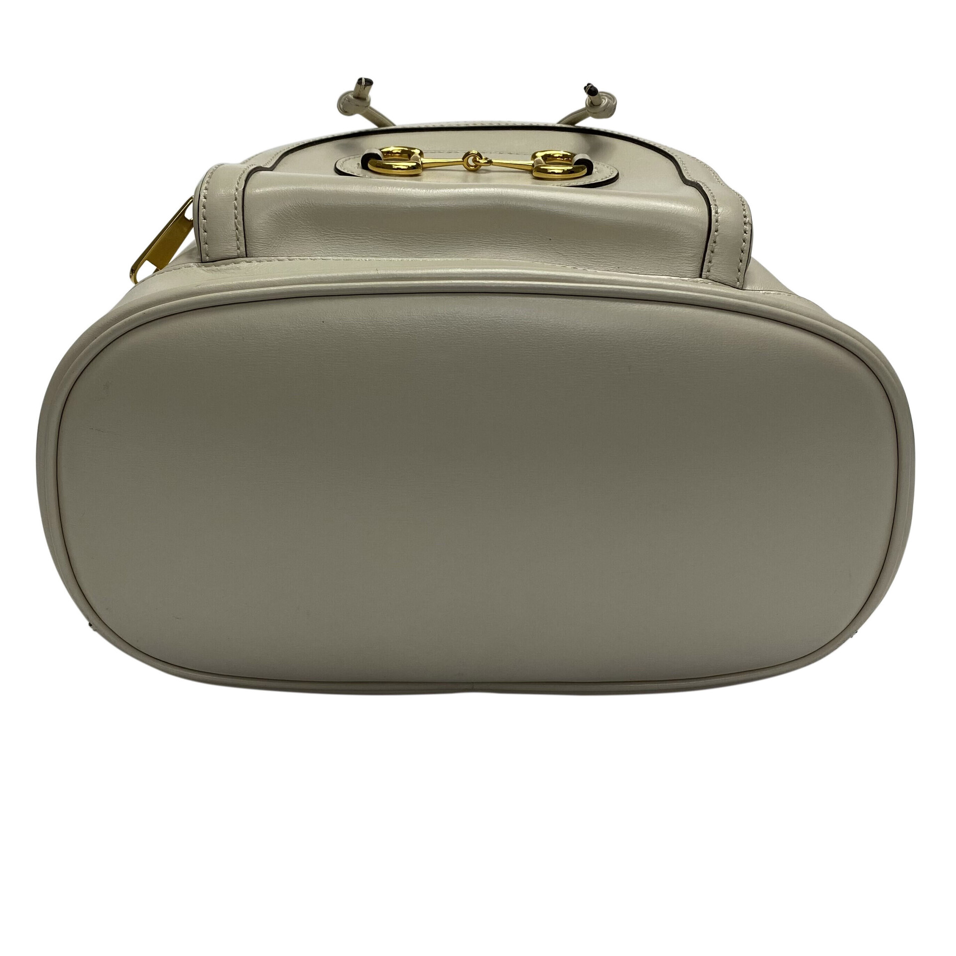 Mochila Gucci 1955 Horsebit Off White