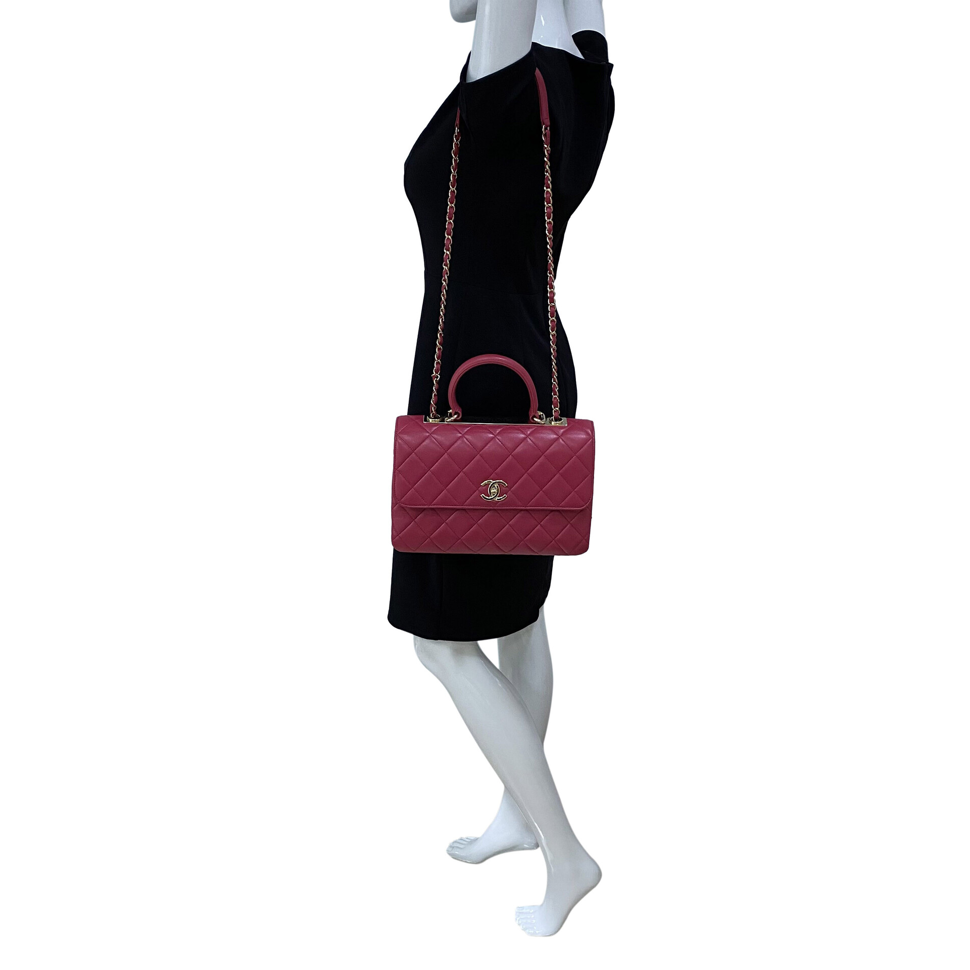 Bolsa Chanel Trendy CC Rosa