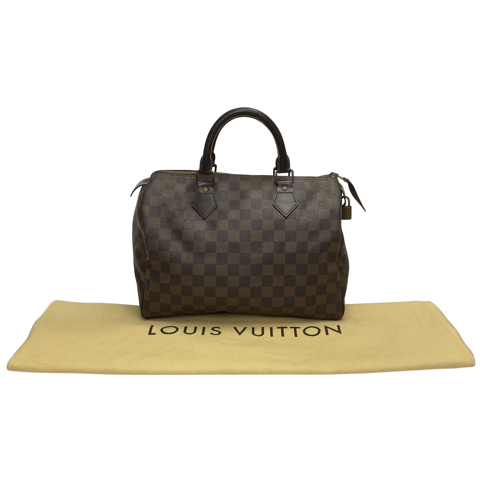 Bolsa Louis Vuitton Speedy 30 Damier Ebene