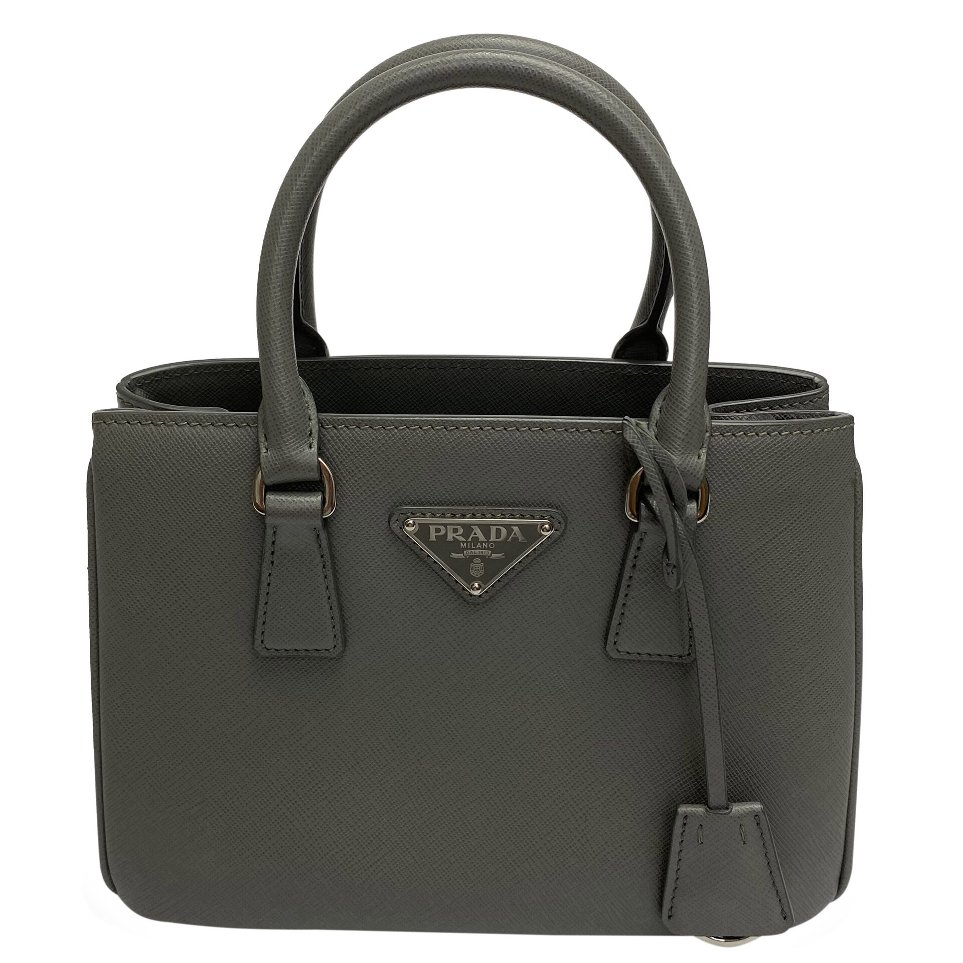 Bolsa Prada Galleria Small Cinza