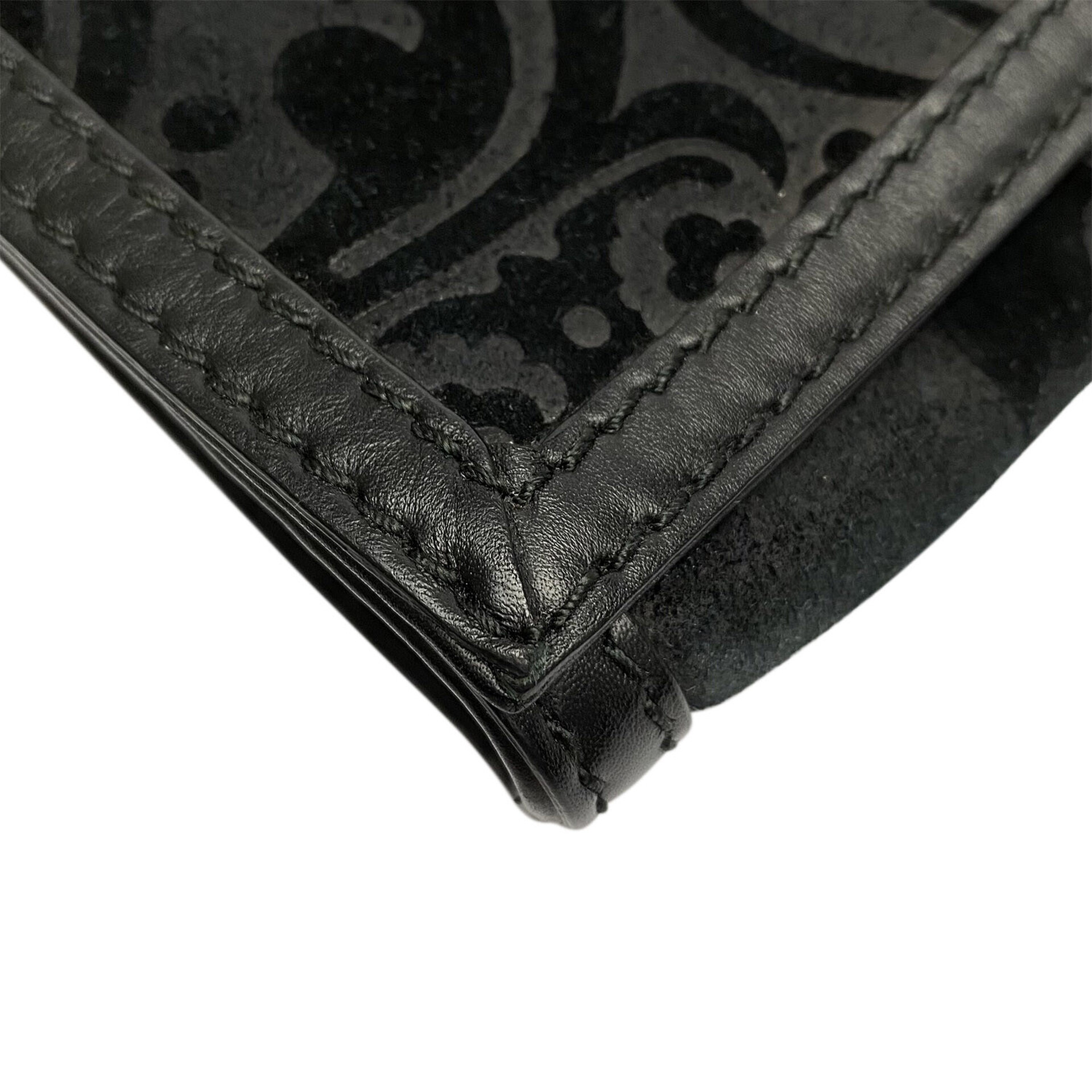 Clutch Gucci Stirrup Brocada