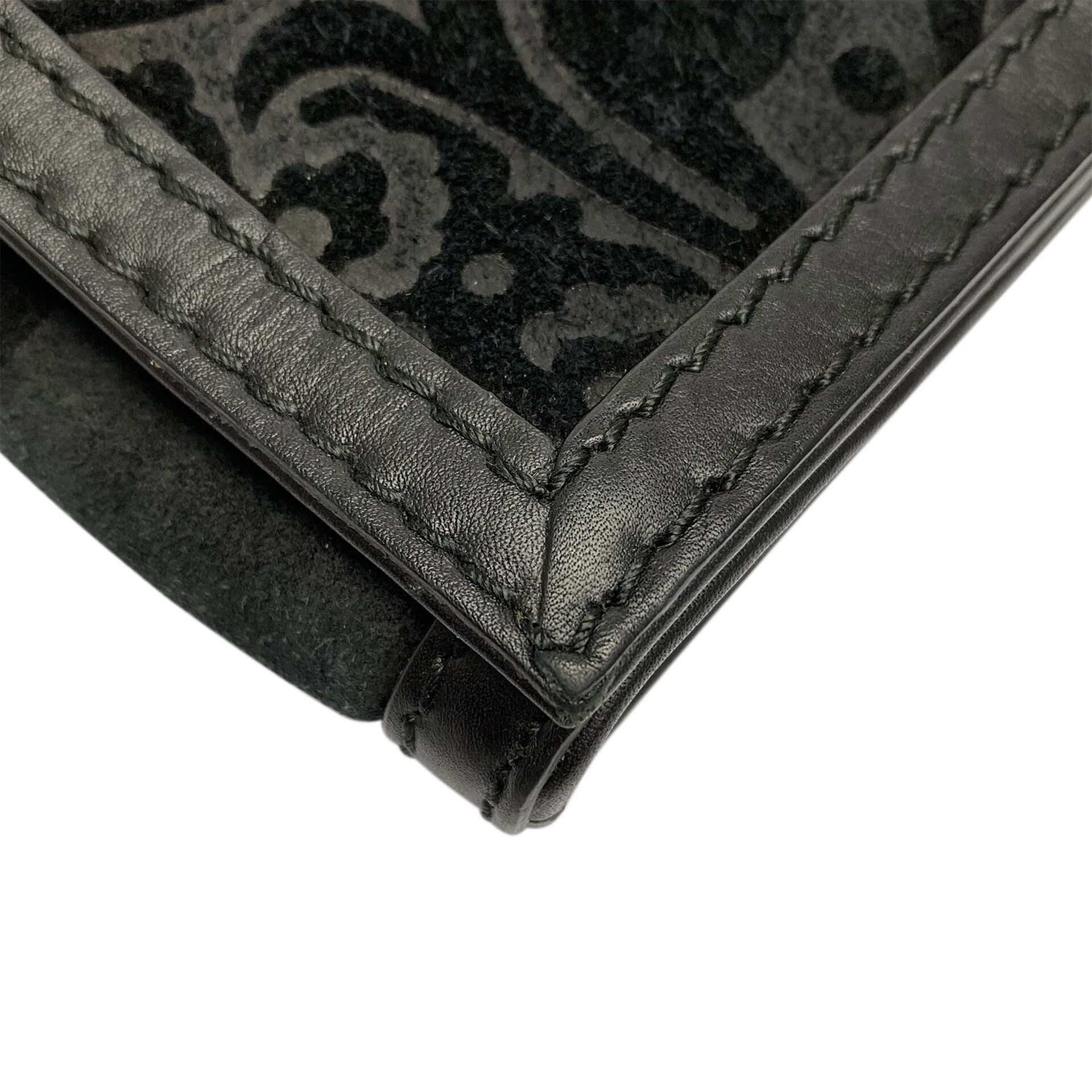 Clutch Gucci Stirrup Brocada