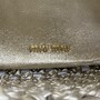 Bolsa Miu Miu Macramê Couro Metalizado