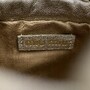 Bolsa Miu Miu Macramê Couro Metalizado