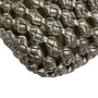 Bolsa Miu Miu Macramê Couro Metalizado