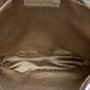 Bolsa Miu Miu Macramê Couro Metalizado