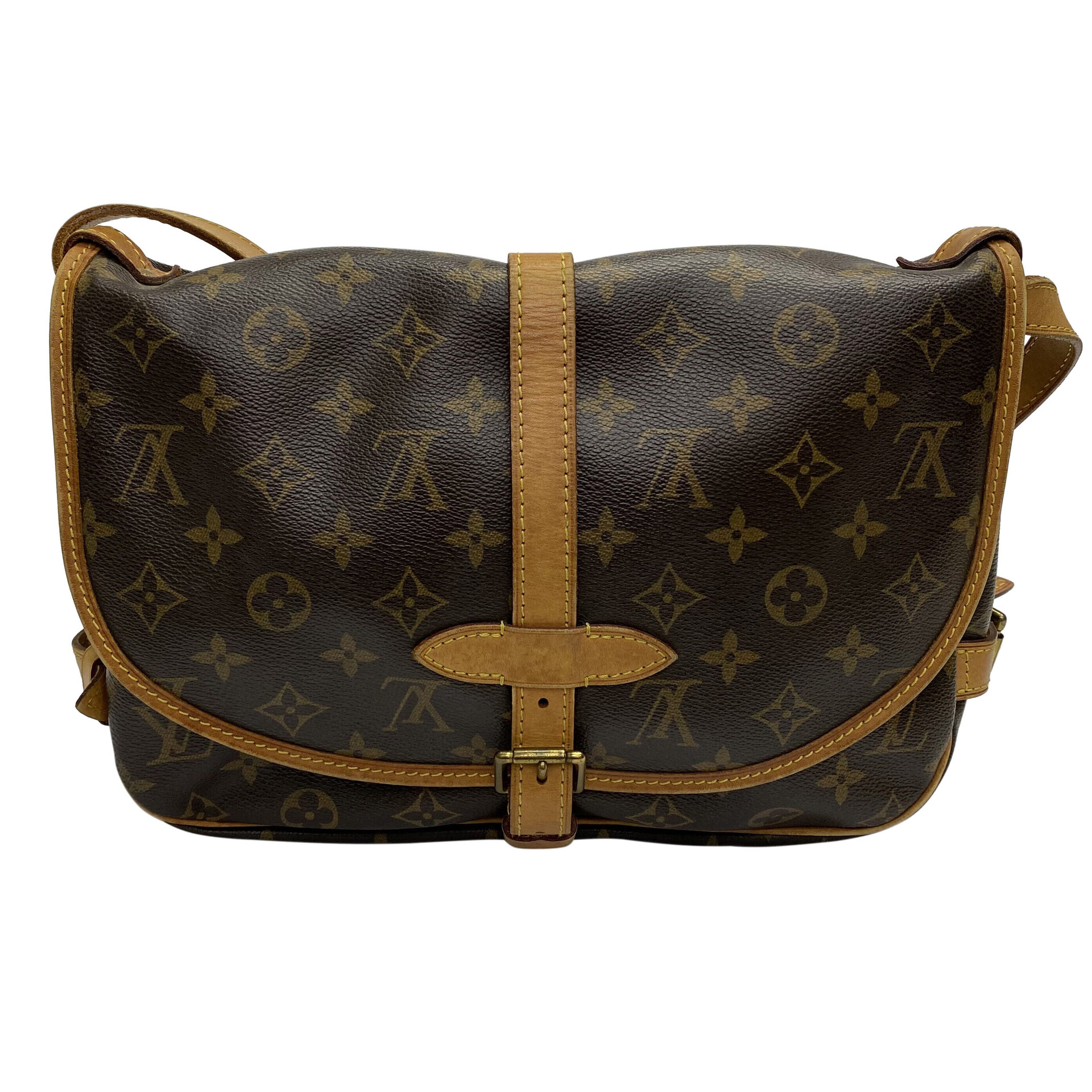 Bolsa Louis Vuitton Saumur Monograma
