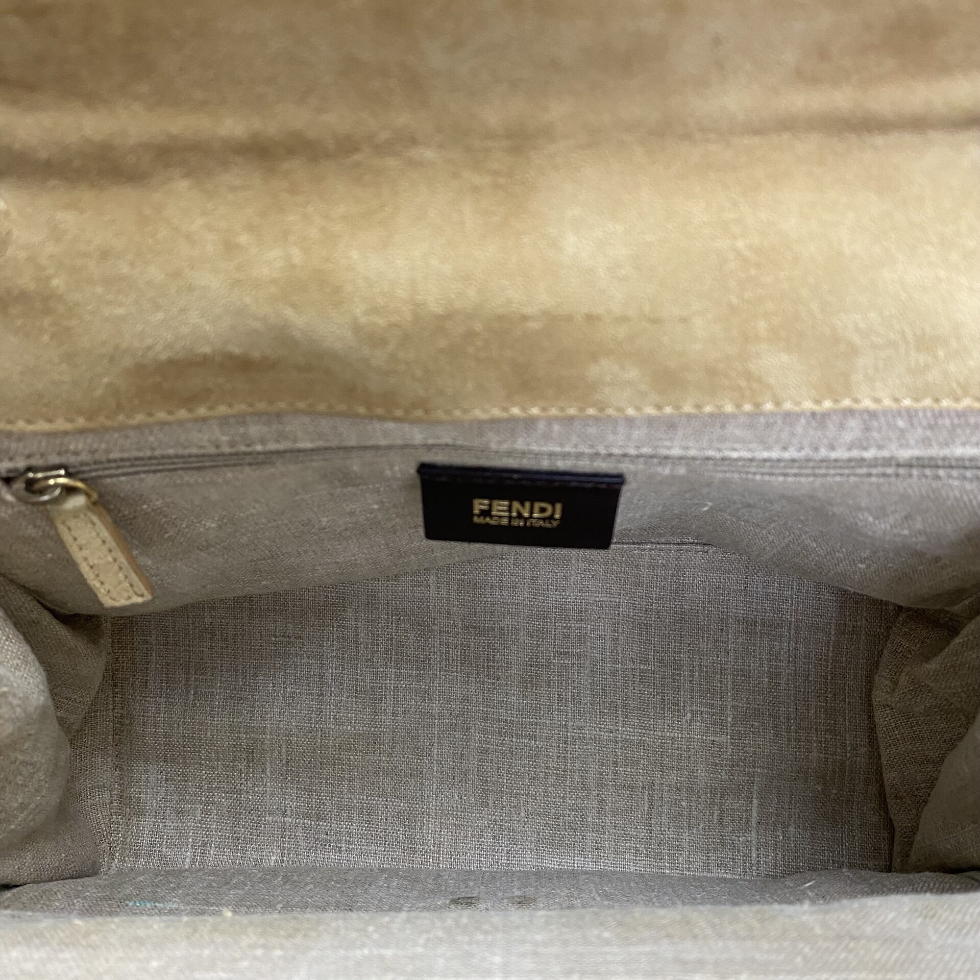 Bolsa Fendi Silvana Couro Vermelho