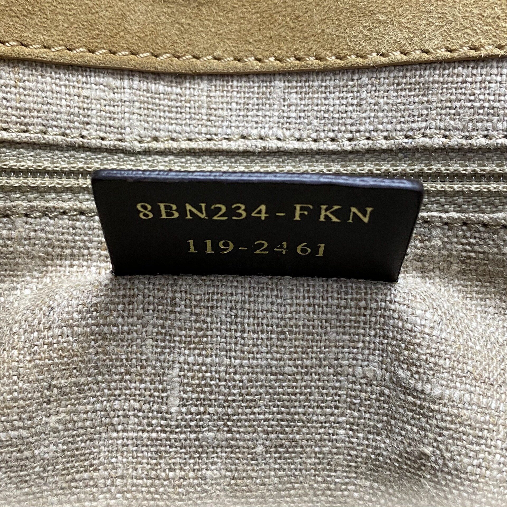 Bolsa Fendi Silvana Couro Vermelho