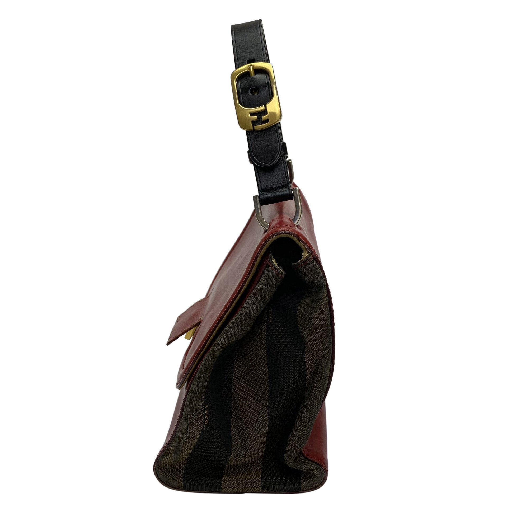 Bolsa Fendi Silvana Couro Vermelho