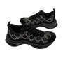 Tênis Gucci Run GG Crystais Preto