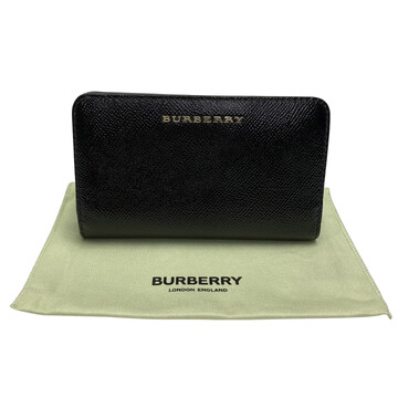 Carteira Burberry Couro Preto