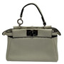 Bolsa Fendi Micro Peekaboo Off White