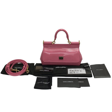 Bolsa Dolce & Gabbana Sicily Pequena Rosa