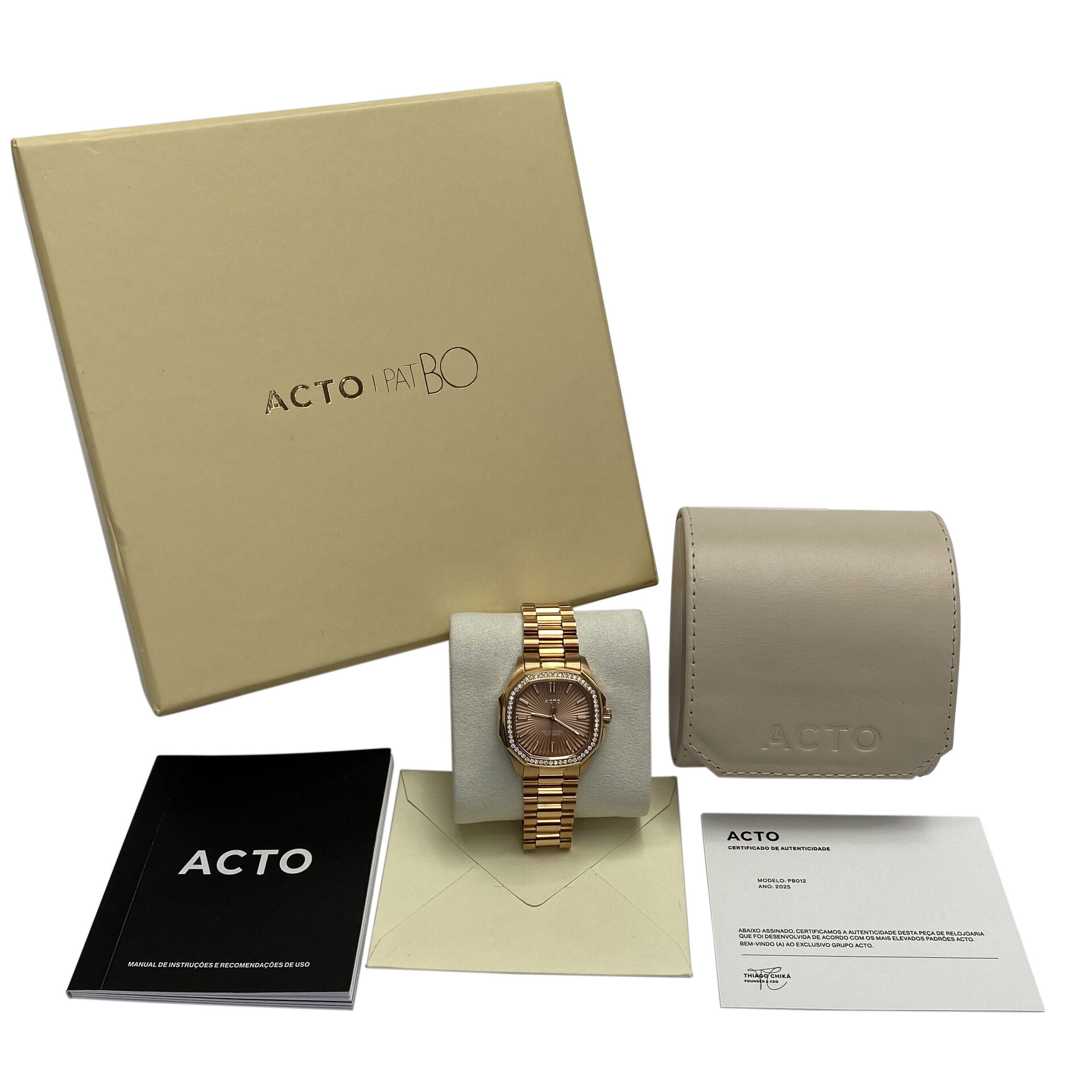 Relógio Acto By Patrícia Bonaldi