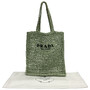 Bolsa Prada Ráfia Tote Verde