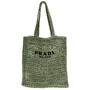 Bolsa Prada Ráfia Tote Verde