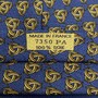 Gravata Hermès Azul e Amarelo