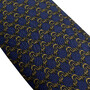 Gravata Hermès Azul e Amarelo