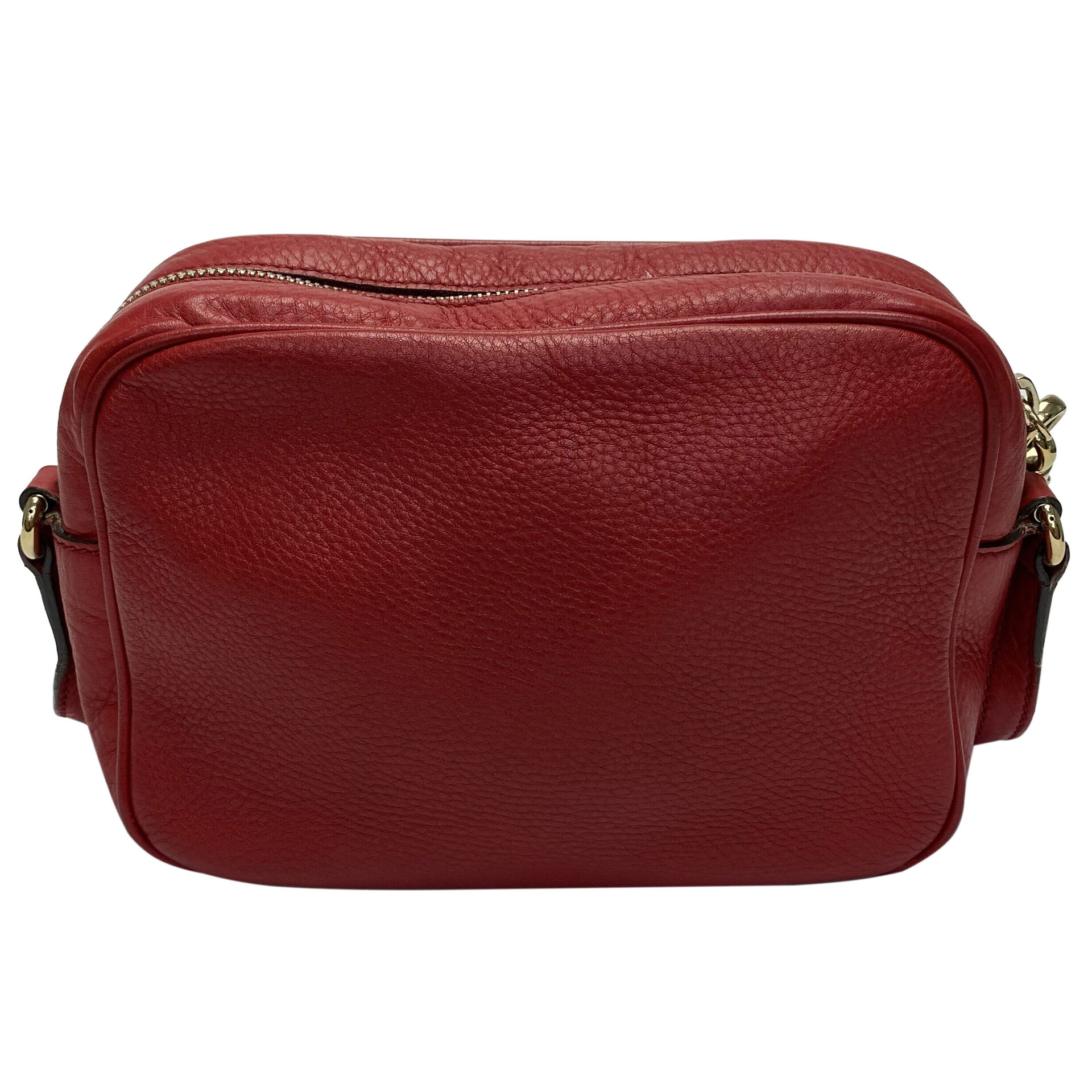 Bolsa Gucci Soho Disco Vermelha